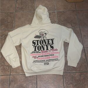 OPEN 925 MEN'S HOODIE STONEY TONYS Sz L NEW WITH TAGS